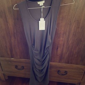 Grey Ingrid & Isabel Grey Rouched Tank Dress
